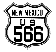 U.S. 566 Sign